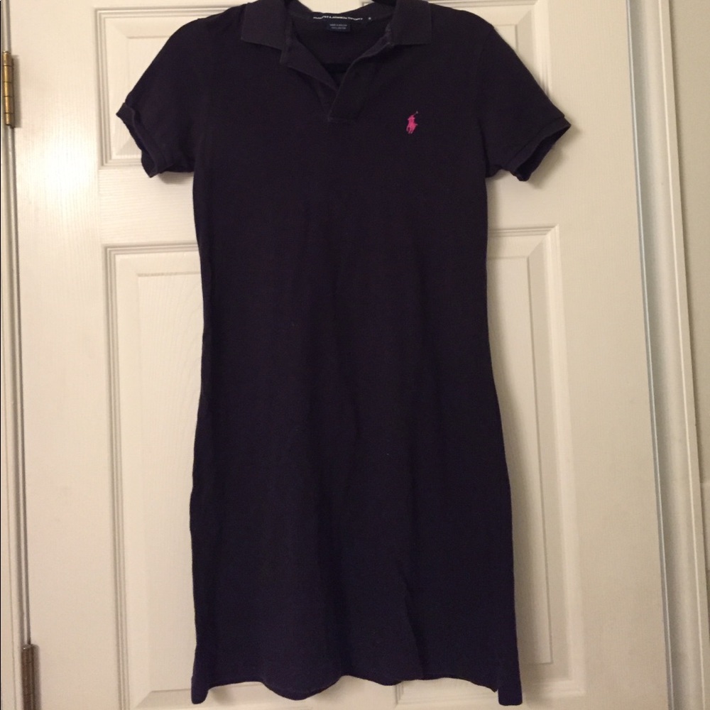 Navy Polo Dress