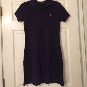 Navy Polo Dress