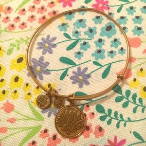 Alex & Ani Lotus Flower bracelet