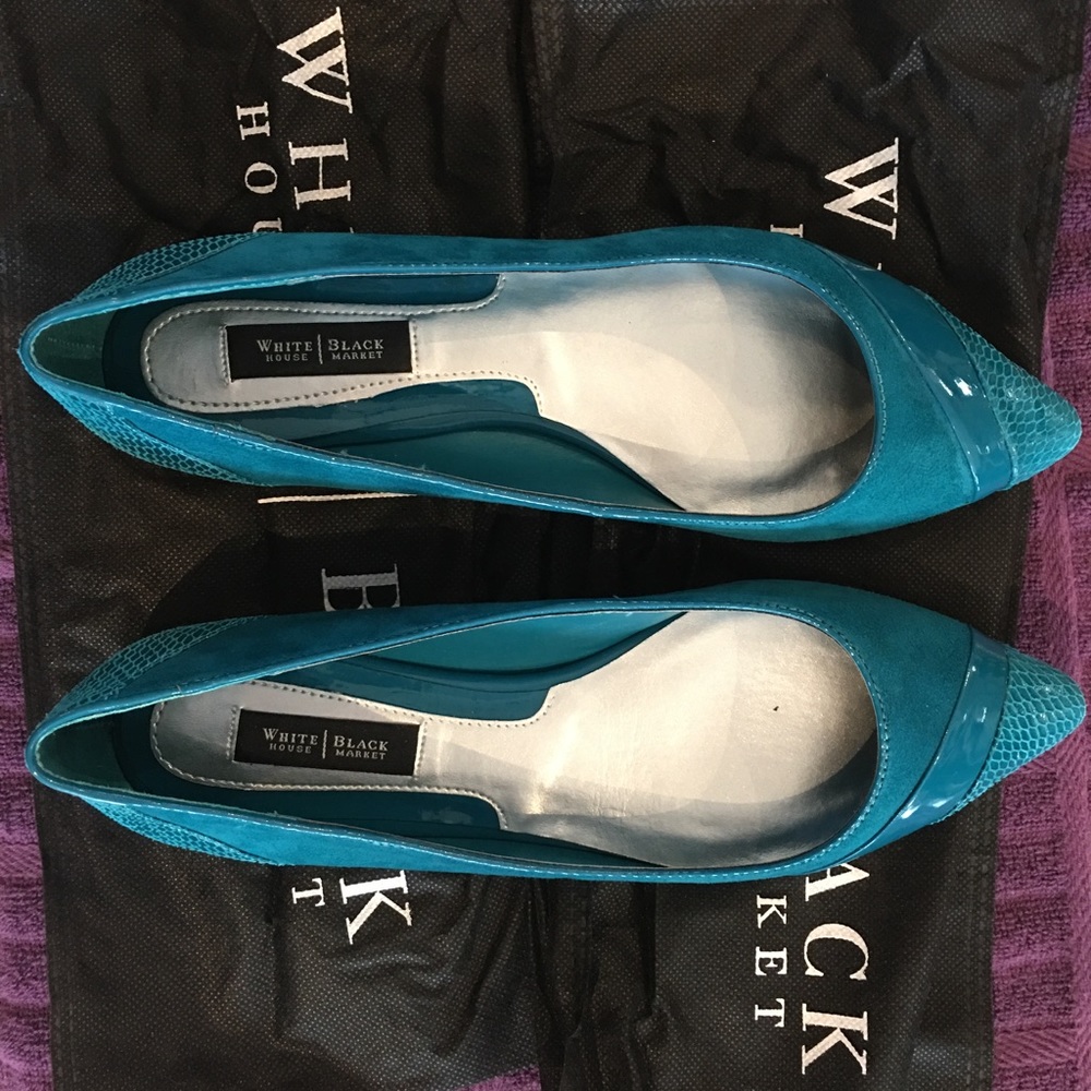 WHBM Teal Flats
