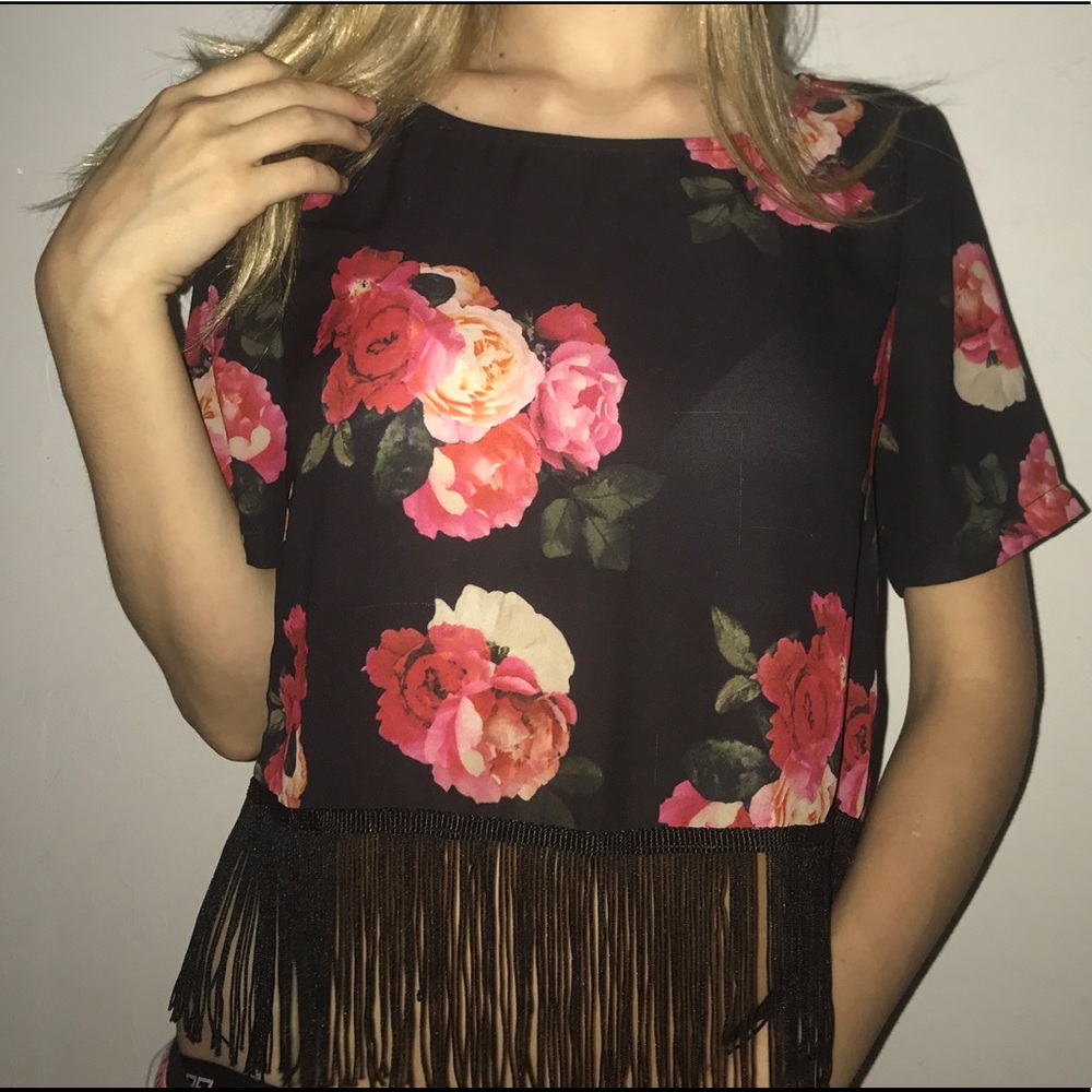 Flowered shirt