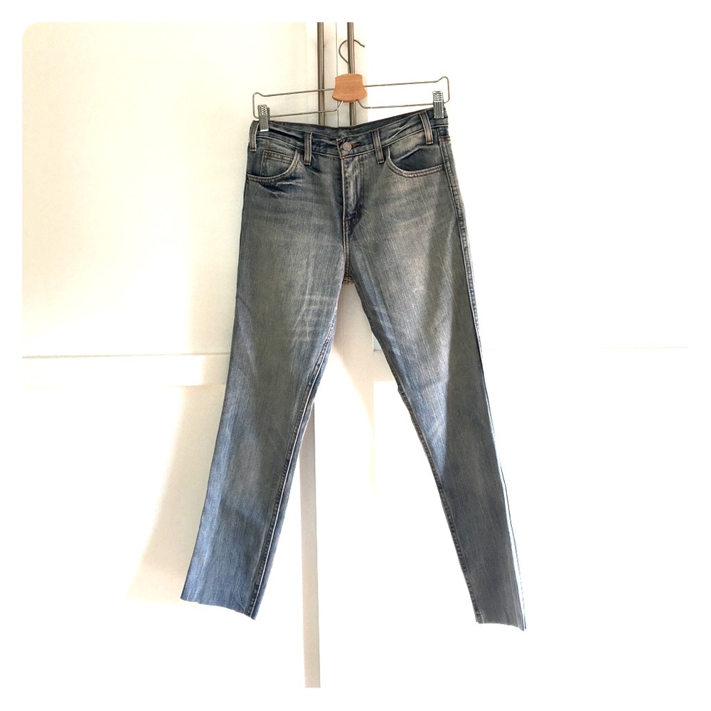 High rise skinny Levi jeans