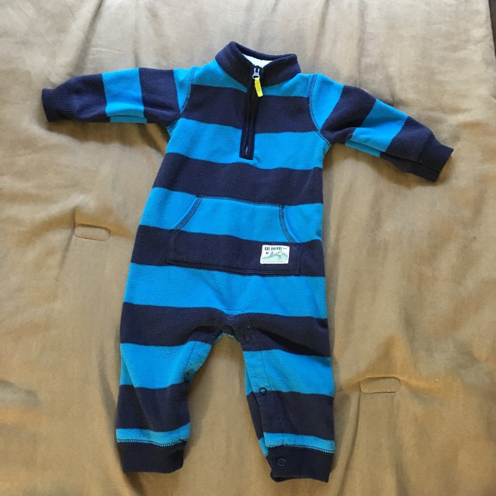 Carter's fleece baby jumpsuit