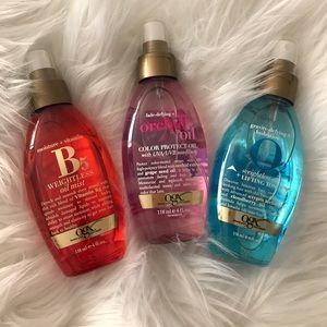New Set of 3 OGX Hair Oils