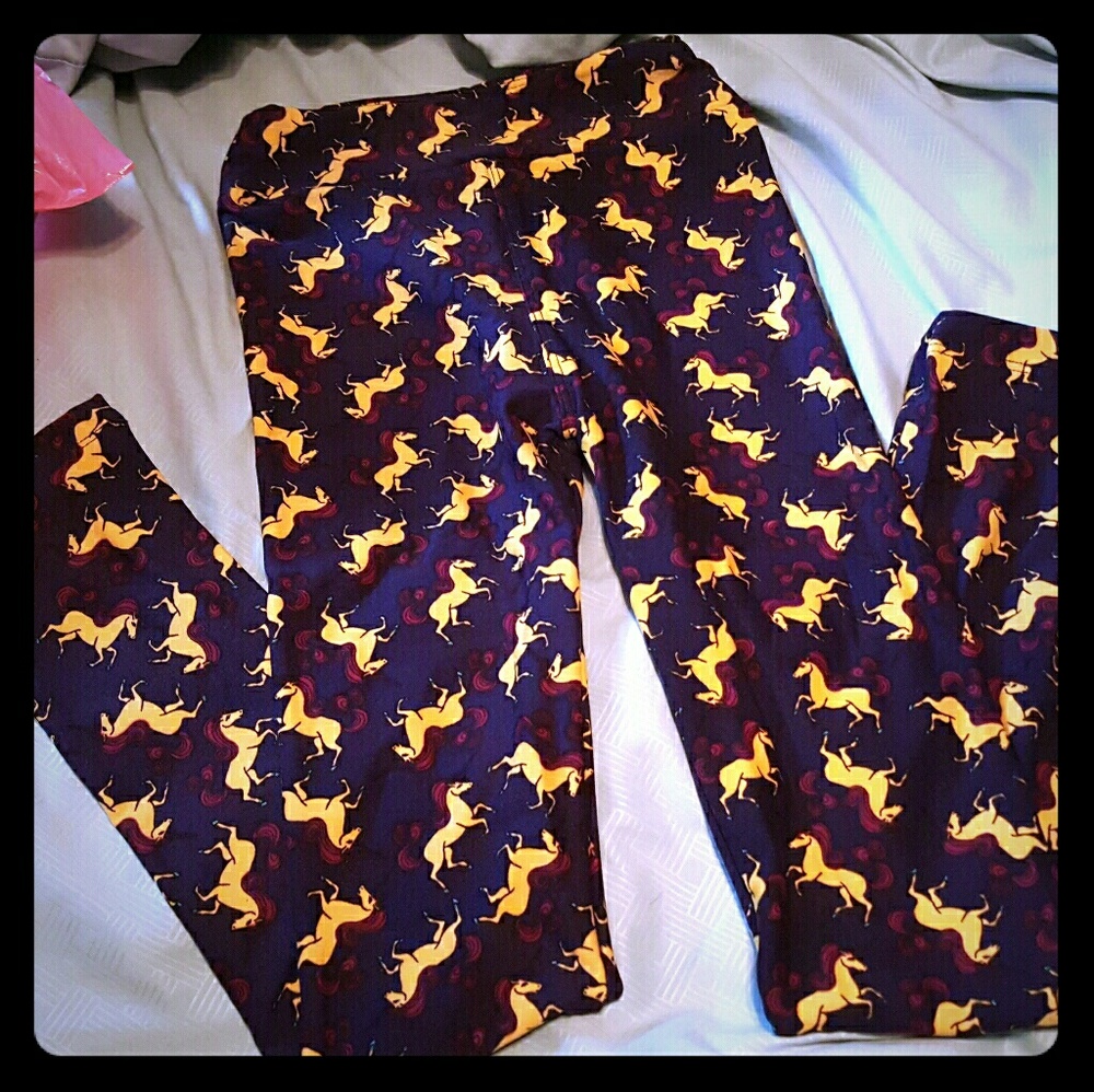 Lularoe kids leggings l/xl