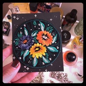 Stay Home Club Floral Patch