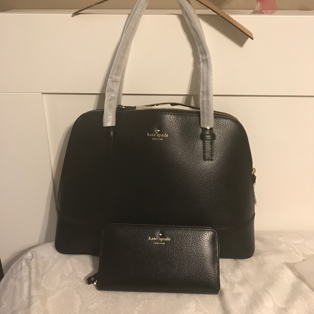 Kate Spade Grand Street Rachel Leather Satchel