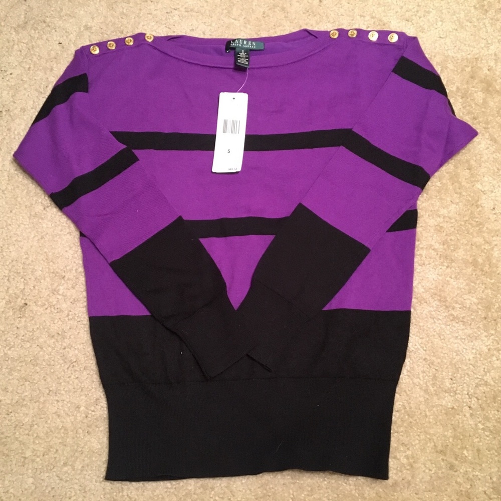 Striped Ralph Lauren sweater