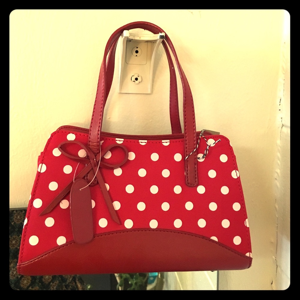 Polka dot Purse