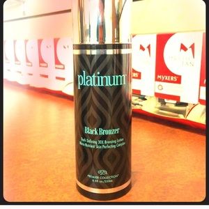 PLATINUM BRONZER tanning lotion
