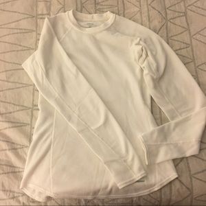 Patagonia Base Layer Long Sleeve White Size Small