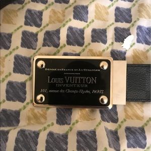 Reversible Louis Vuitton Neo Inventur Belt