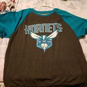 Hornets short sleeve sweatshirt