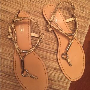 Coach sandals