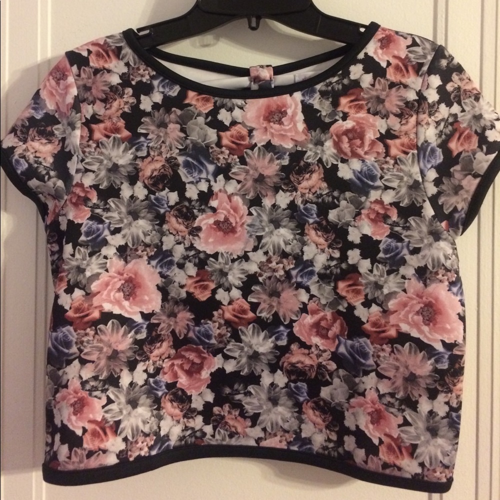 Floral Crop Top