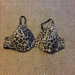 Leopard print bra