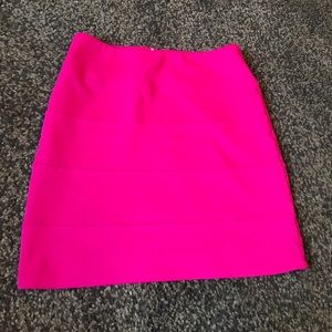 Pink Mini Skirt - Size Small