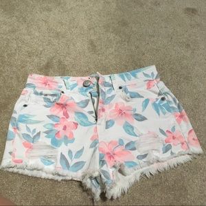 high waisted shorts