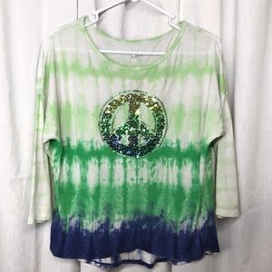 A cute little tie-dye shirt