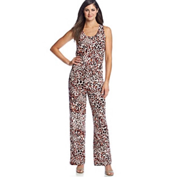 calvin klein pink jumpsuit