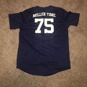 Miller Lite Baseball Jersey