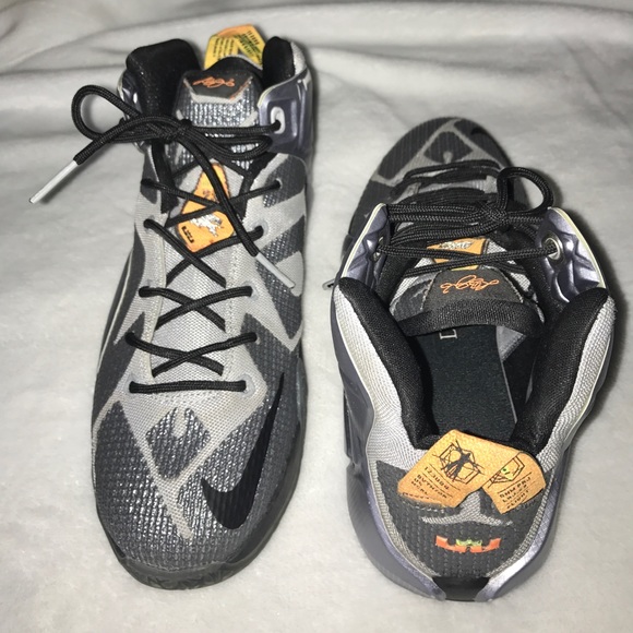 Lebron 12 "wolf grey" - Picture 3 of 4