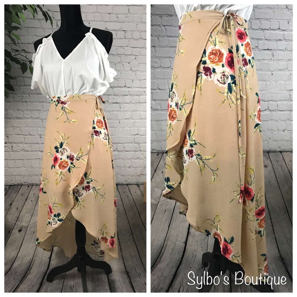 ‼️Price Drop‼️Flora Wrap Skirt