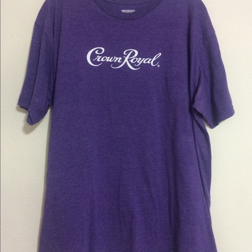 Purple crown royal shirt