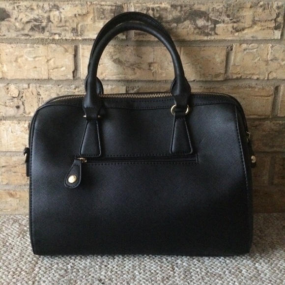 Medium Structured Black Bag - Picture 3 of 8