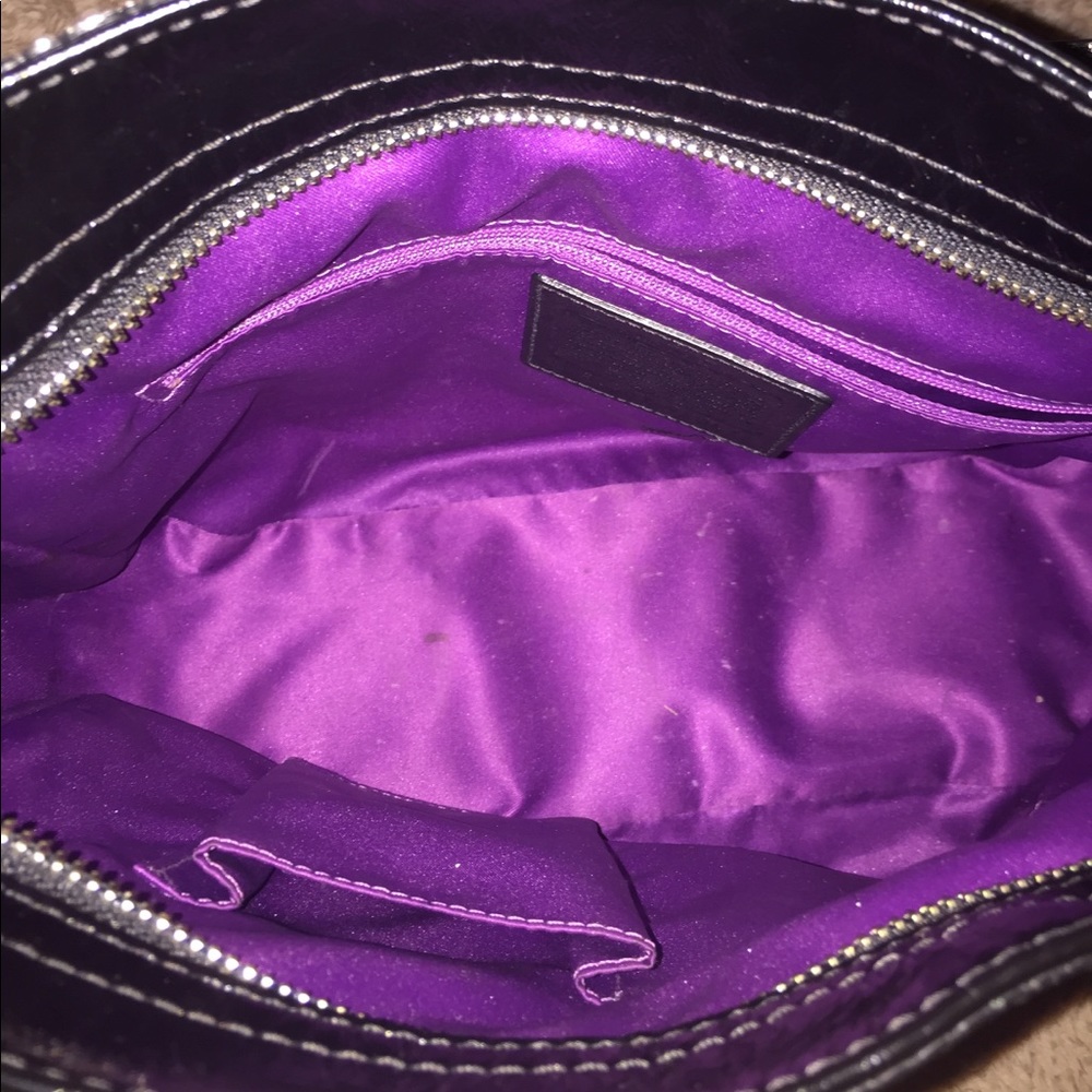 Black Coach purse - Picture 6 of 8