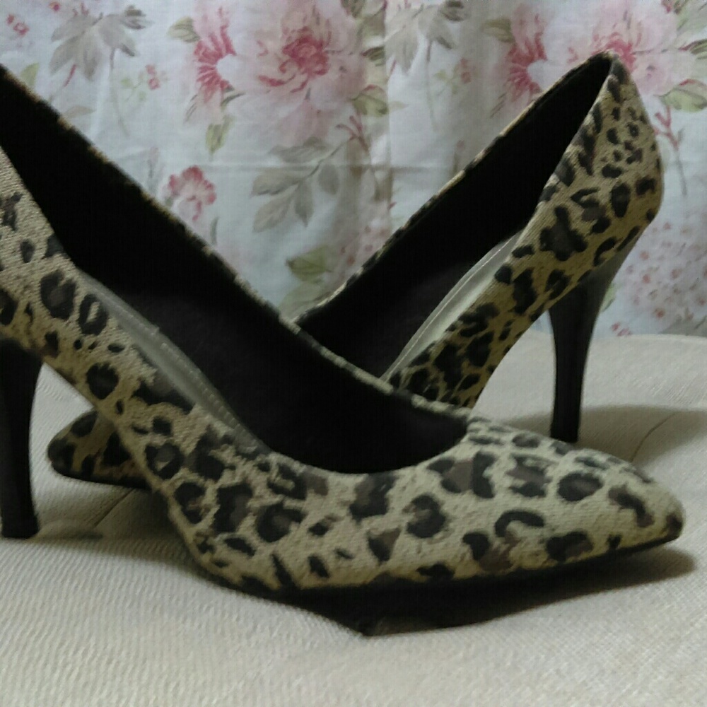 Leopard Print Heels!