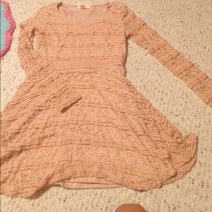 Pink Forever Twenty One Lacey Dress