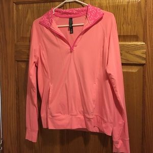 Half zip sweatshirt