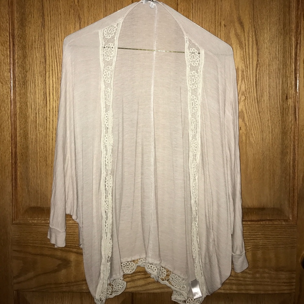 Cream cardigan