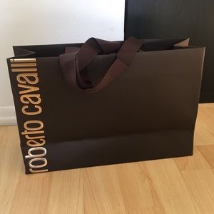Roberto Cavalli shopping bag