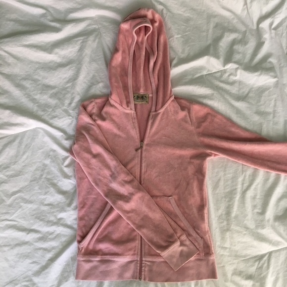 Juicy Couture Jackets & Blazers - Pink Velvet Juicy Couture Jacket