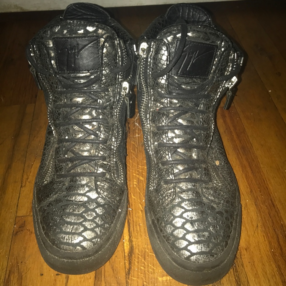 Giuseppe snakeskin sneakers