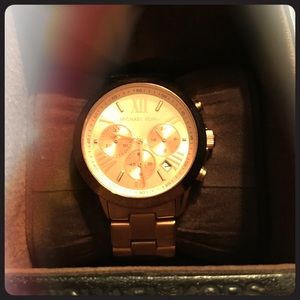 Michael Kors Rose gold watch