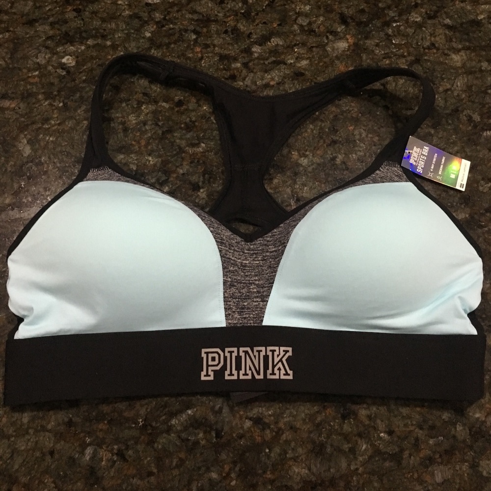 Pink Victoria Secret Sports Bra Medium NWT