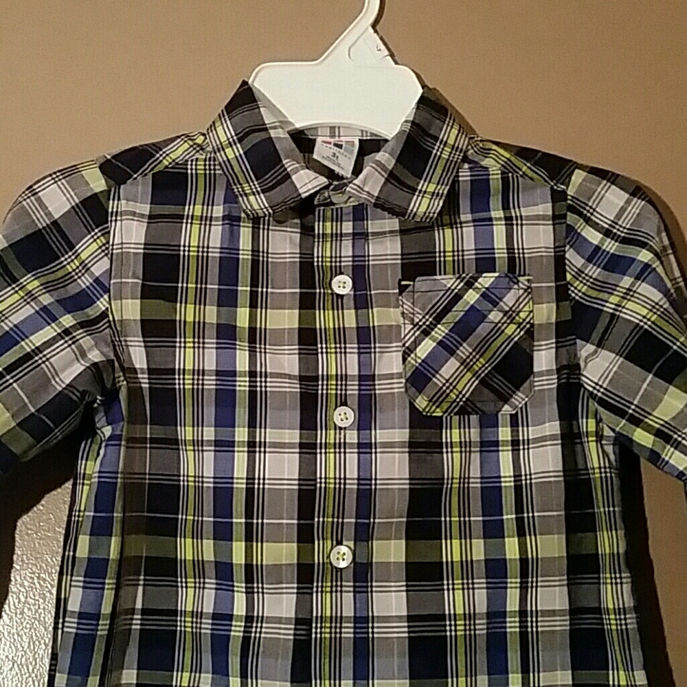 Plaid Button Down Shirt