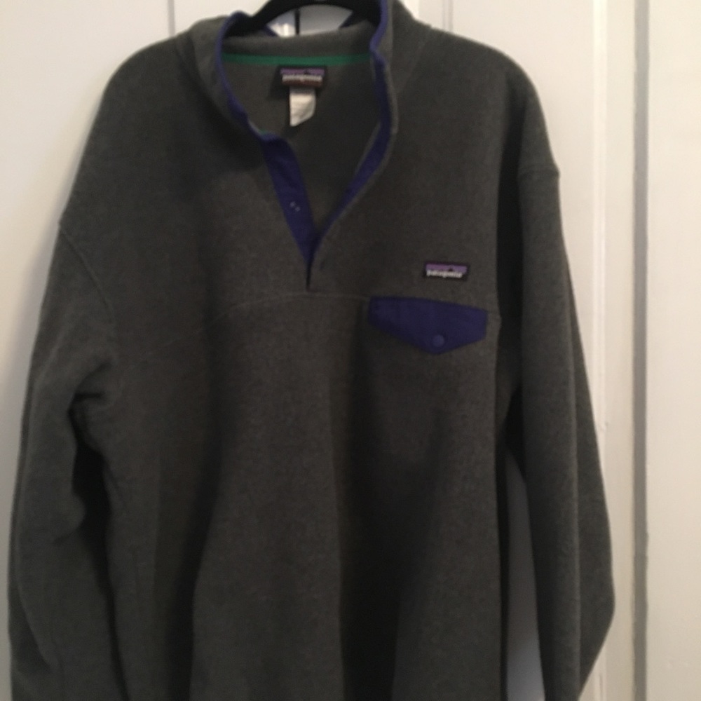Patagonia lightweight synchilla snap T pullover