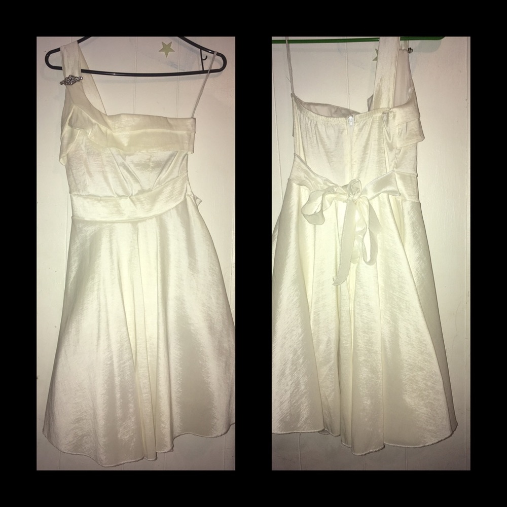 A white dress