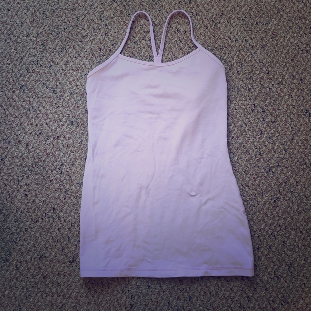 Lululemon tank with built in bra