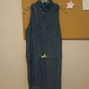 Denim dress