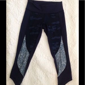Lululemon mixed print crop pant