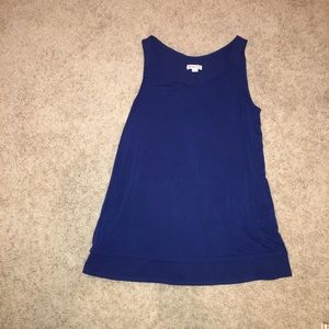 Nice blue tank