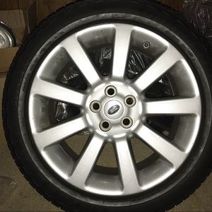 Four 20" Range Rover Tires + Rims