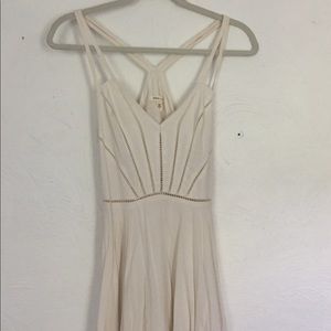 Silence + Noise White Skater Dress