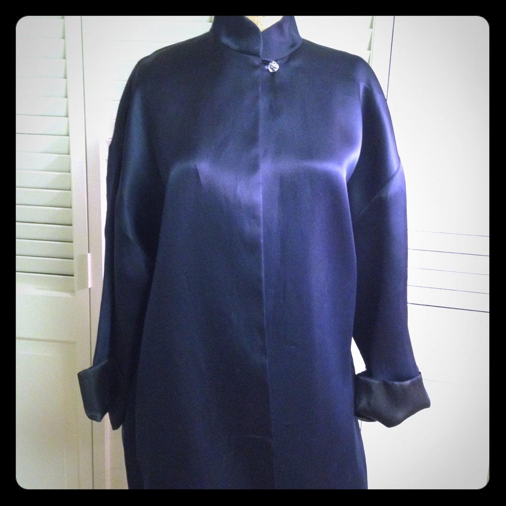 Rare Sylvia Heisel 1999 Silk Jacket