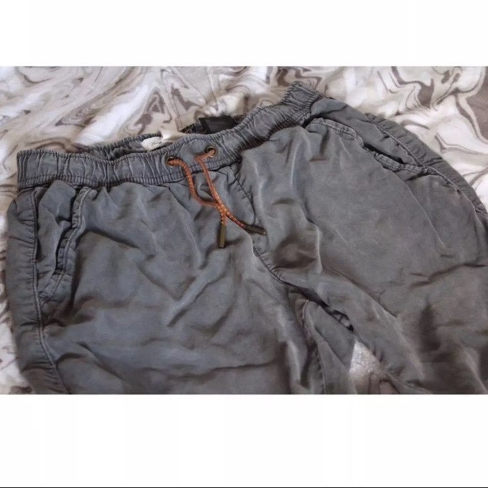 Grey joggers